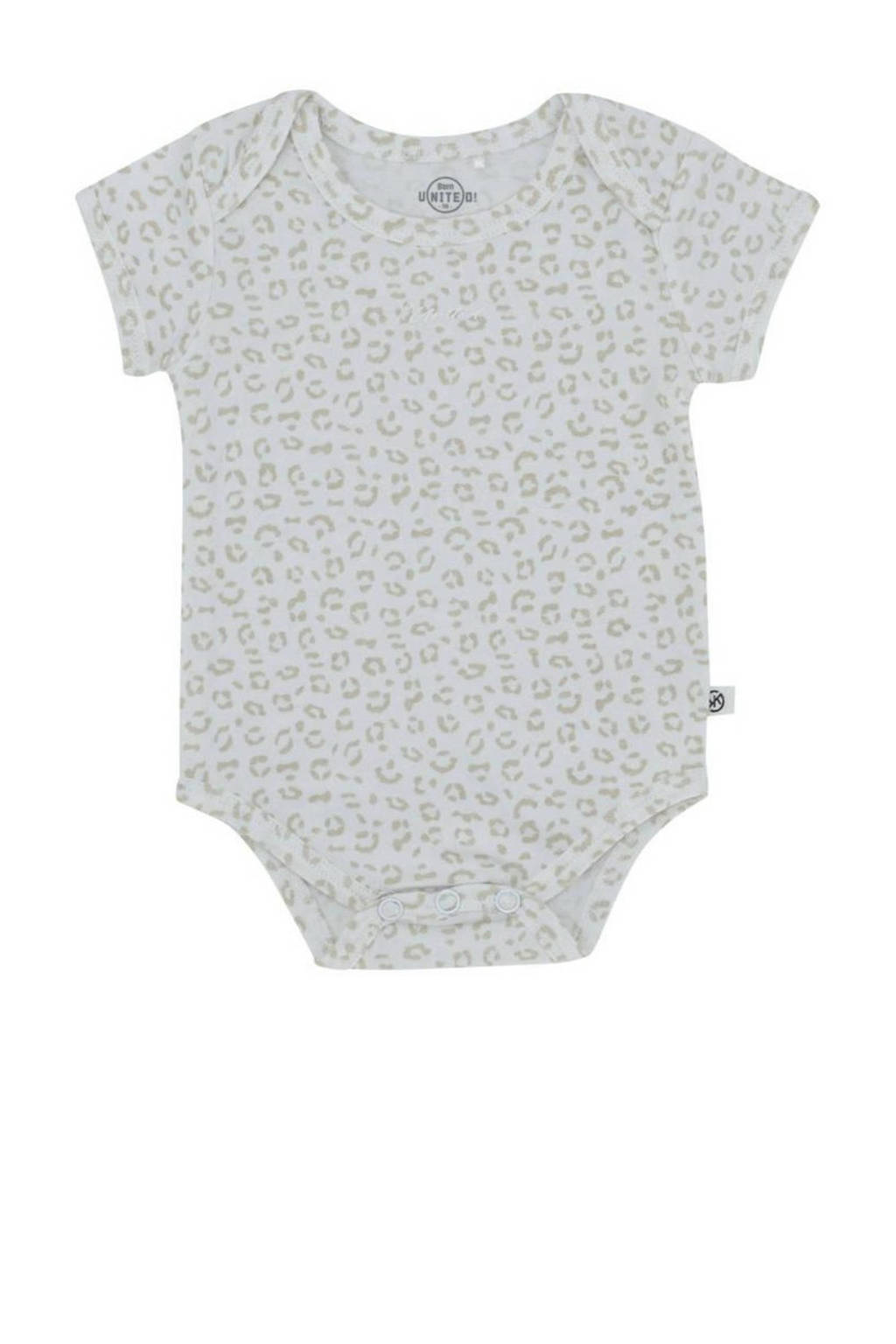 Born by Kiddo United romper wit/camel