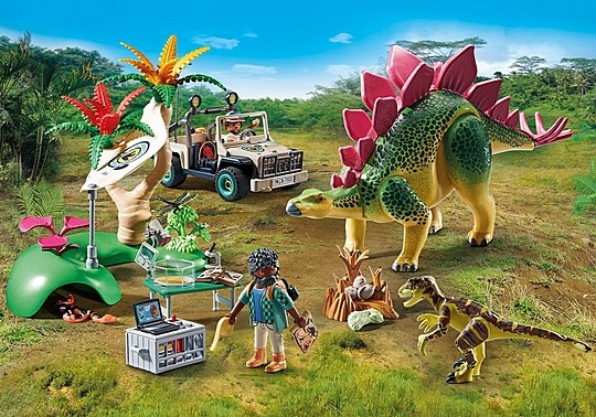 Playmobil - Forskningslejr med dinoer (71523)