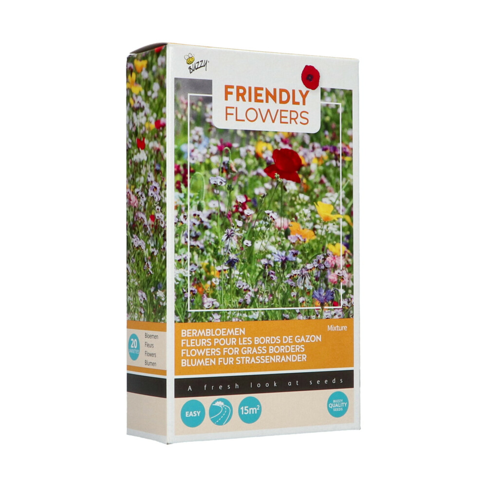 Buzzy Friendly Flowers 15 m² Bermenmengsel