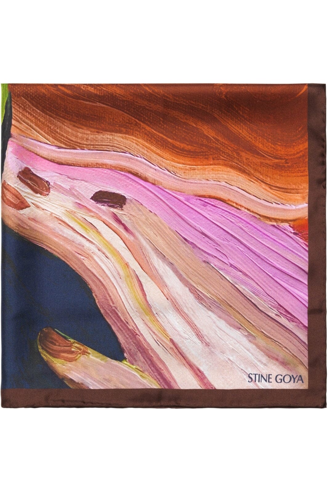 Stine Goya Small Scarf, 2287 Silk Scarves hands