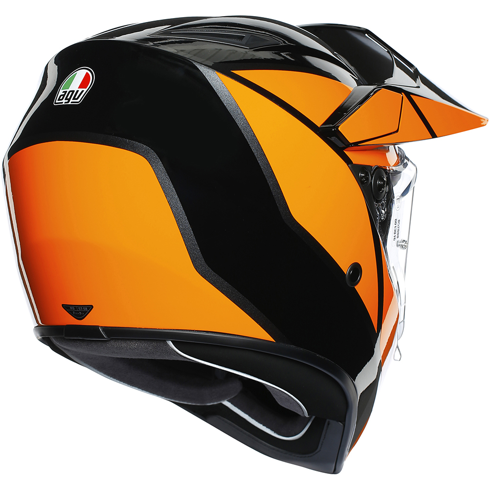 AGV - Casque AX9 Trail Orange / Noir