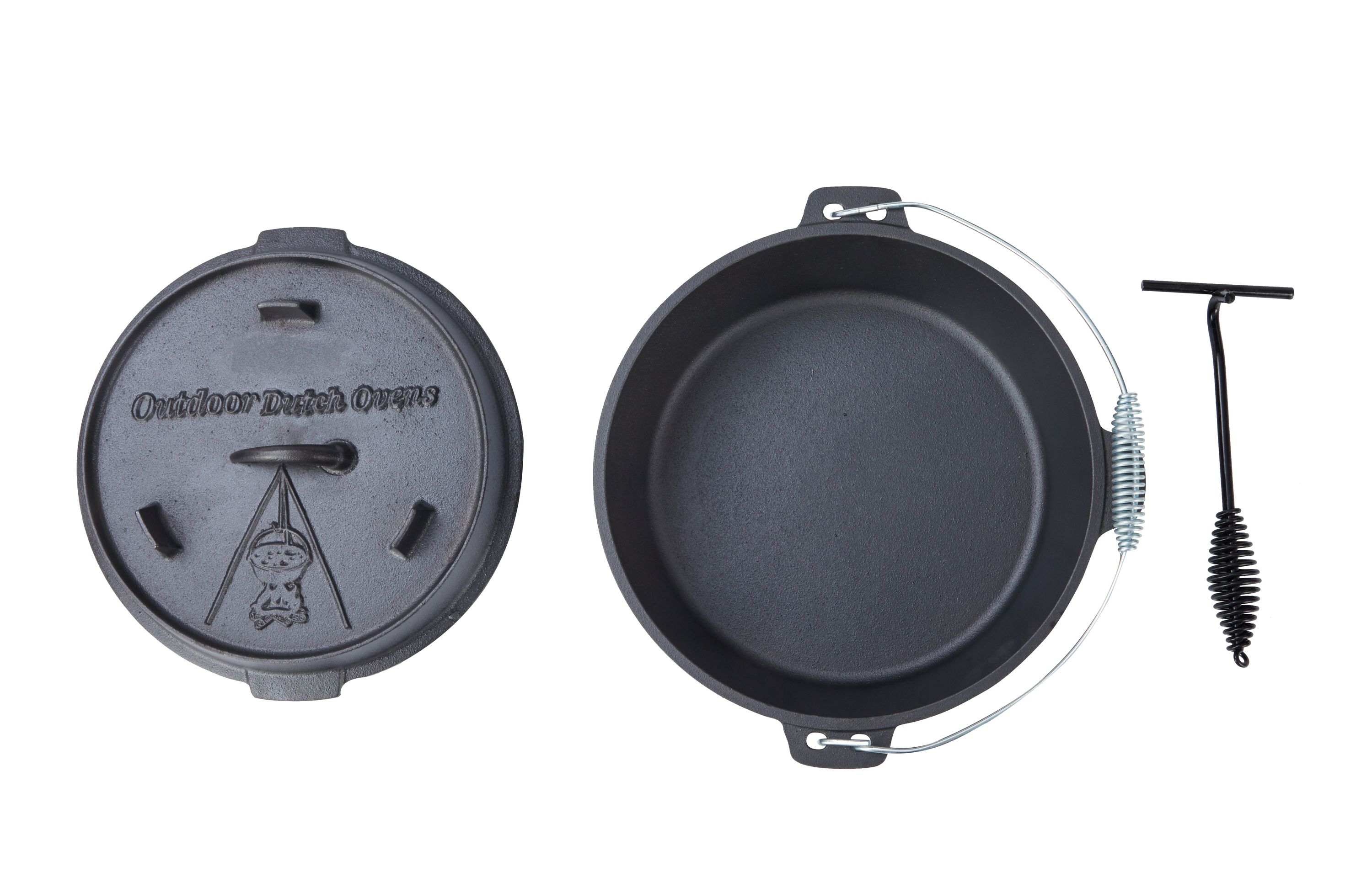 Dutch Oven Set 4.5L mit Standfüssen