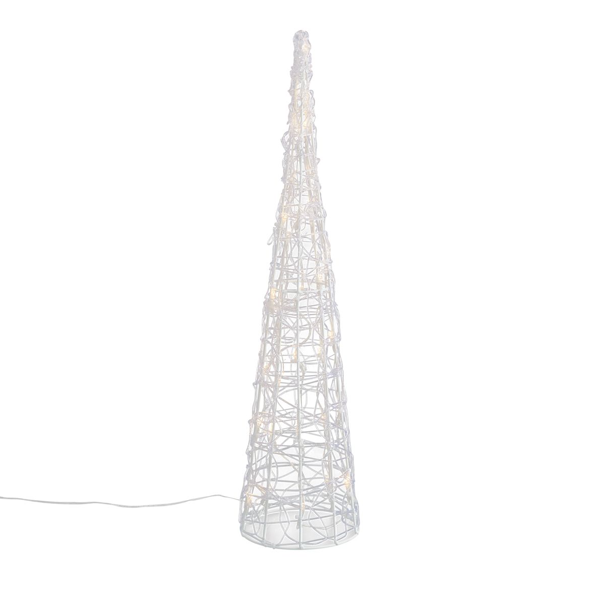 Kerst kerstboom transparant 60cm incl. LED IP44 - Coni
