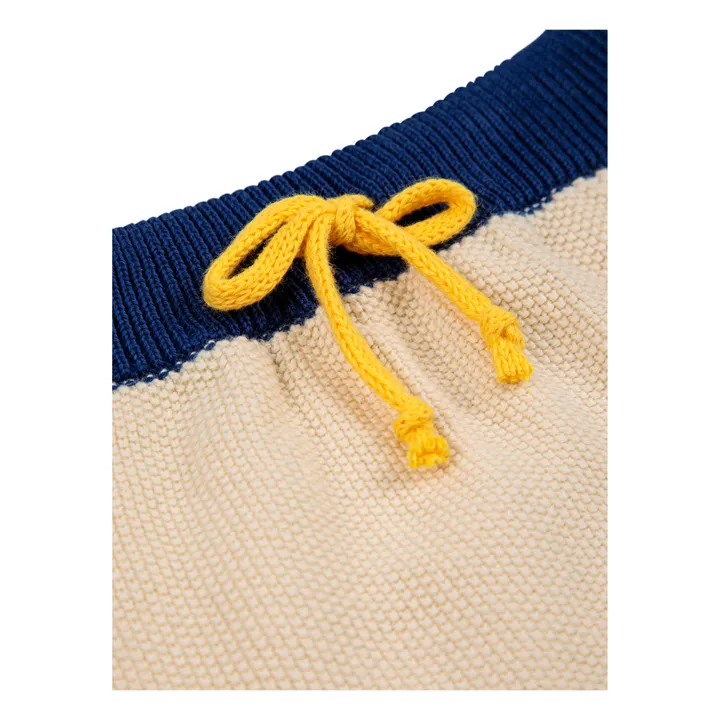 Bobo Choses Bloomer Maille Bicolore | Ecru