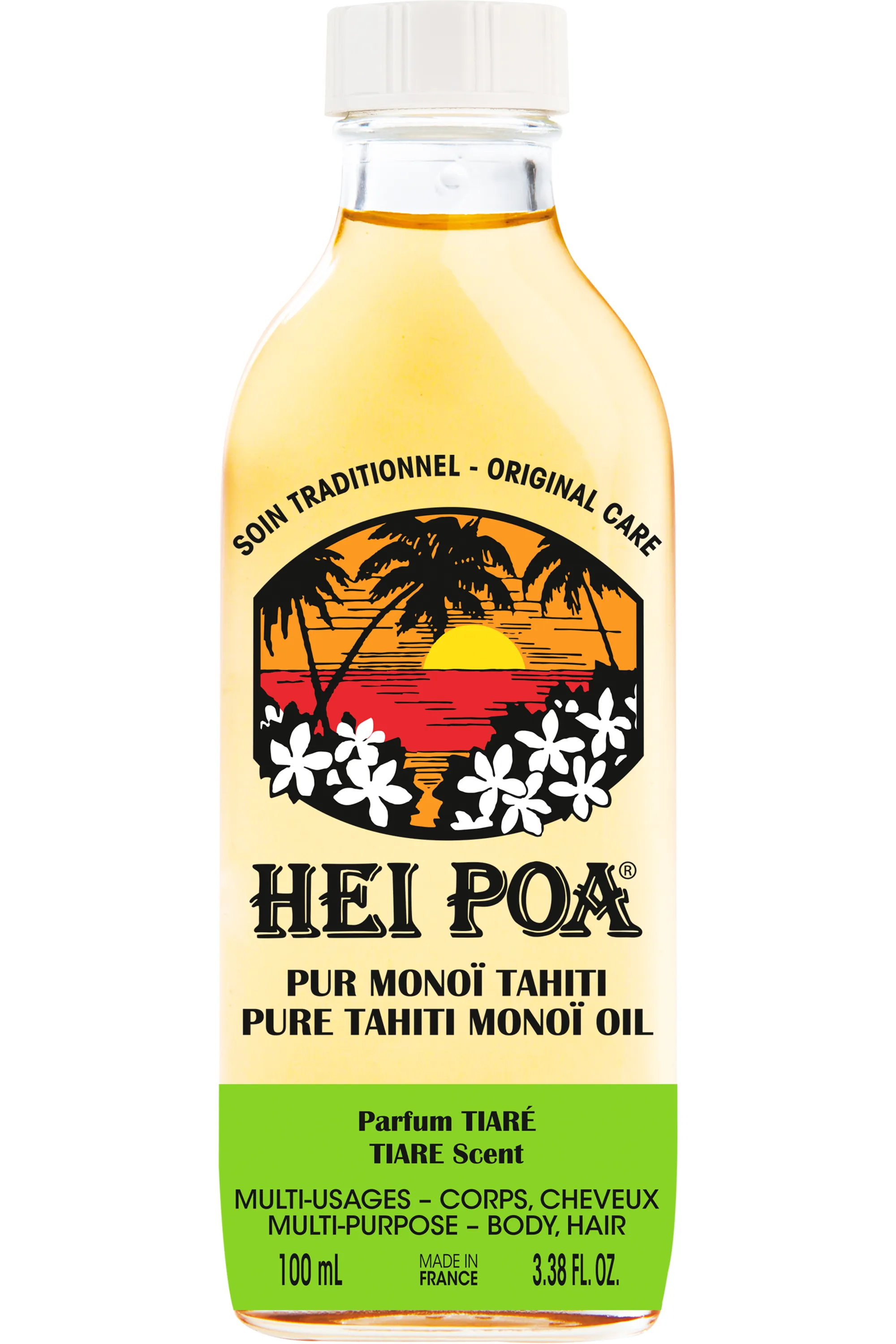 Hei Poa Pur monoï parfum Tiaré-100 ml
