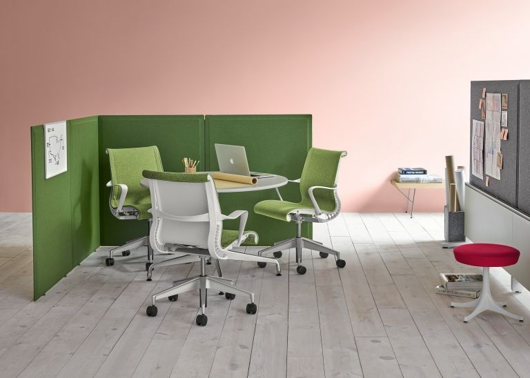 Herman Miller Setu 5-ster bureaustoel graphite, 4W21