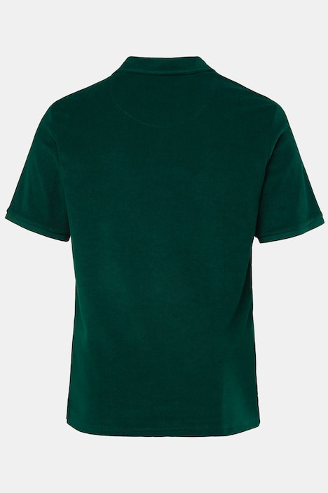 Poloshirt, Halbarm, Frottee, Cuba-Kragen