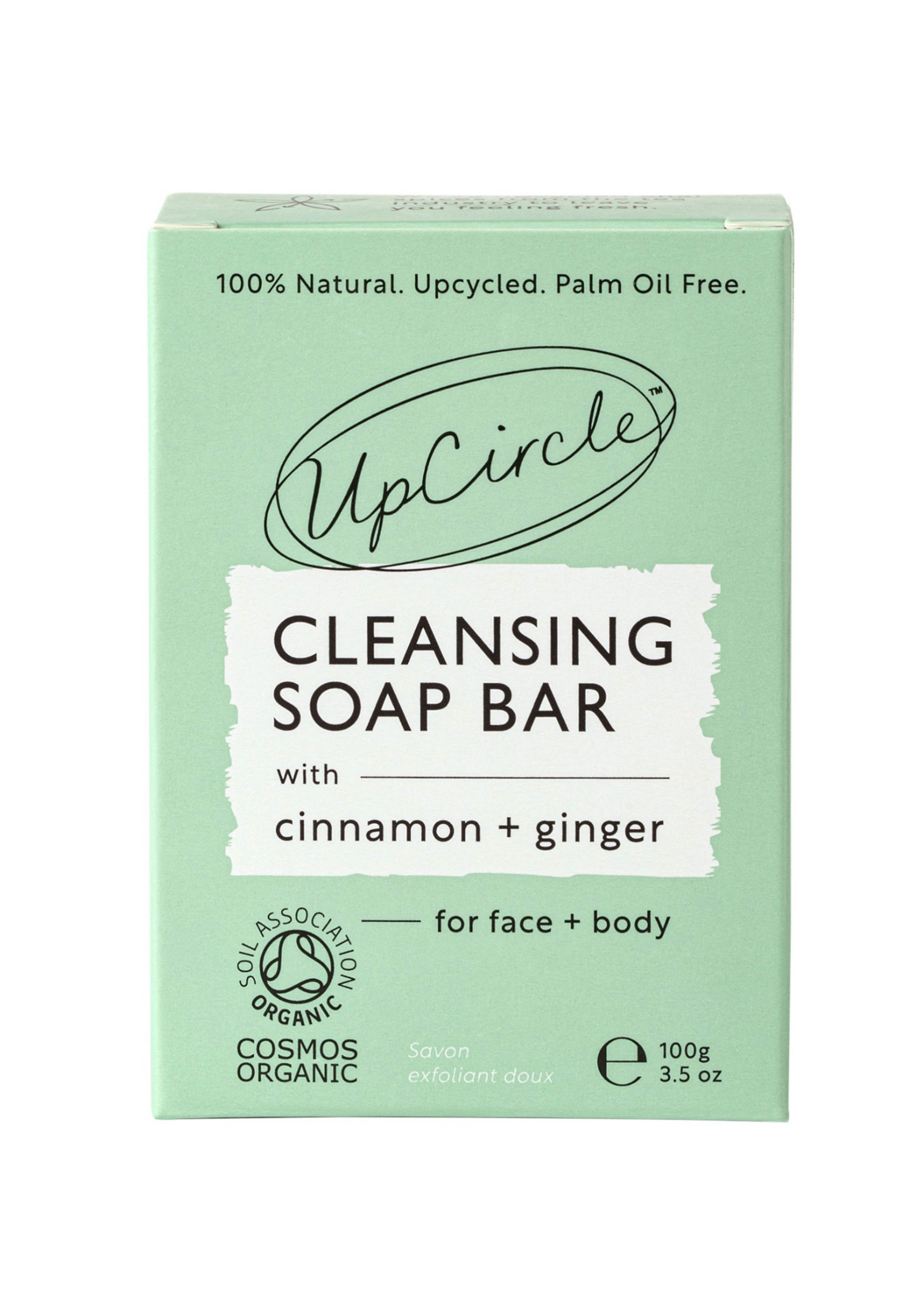 UpCircle Reinigungsseife Cleansing Soap Bar Cinnamon, Ginger