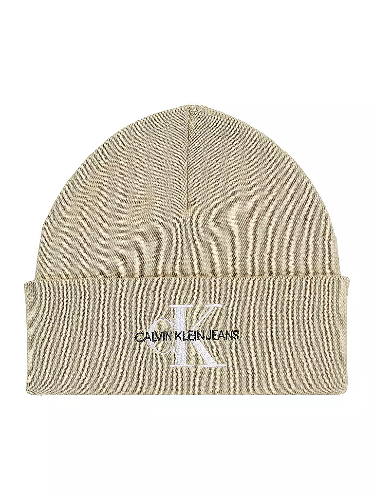 CALVIN KLEIN JEANS Mütze - Haube beige