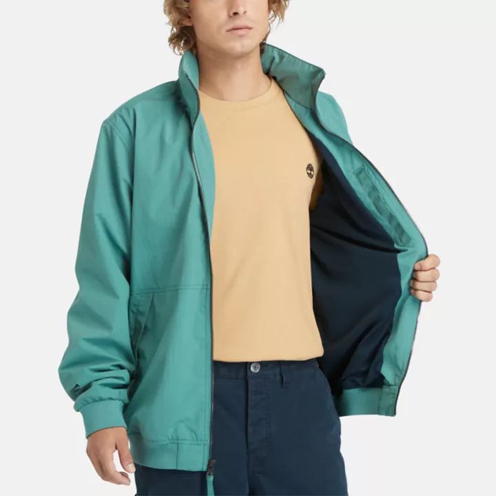 Blouson bomber résistant à l'eau pour homme en pin maritime