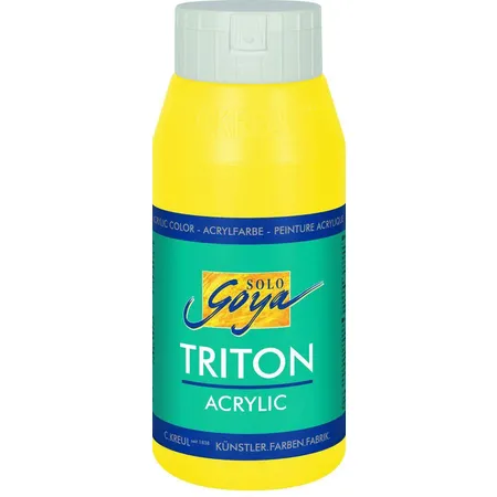 SOLO GOYA Triton Acrylic Echtgelb hell 750 ml