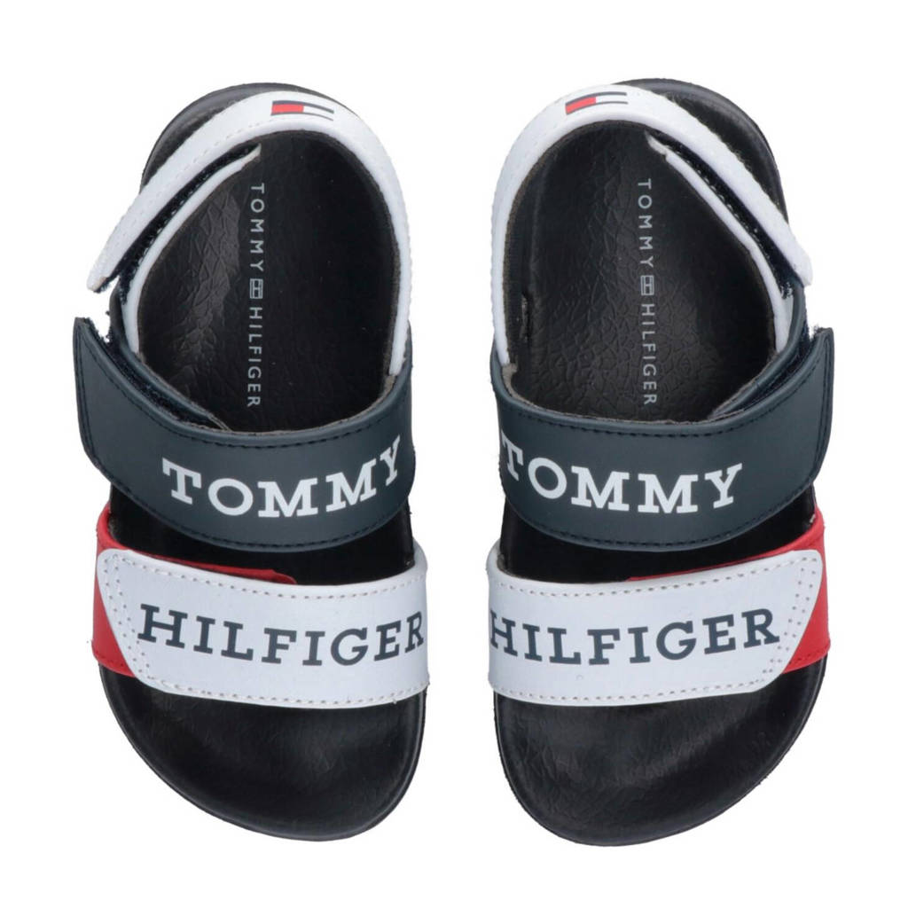 Tommy Hilfiger sandalen blauw/wit/rood
