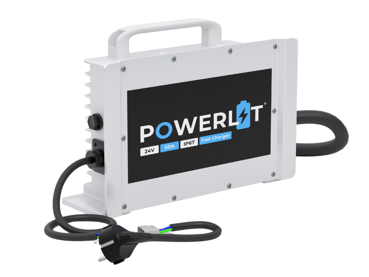 Powerlit PWLC2450 50A LiFePO4 acculader - 24 volt