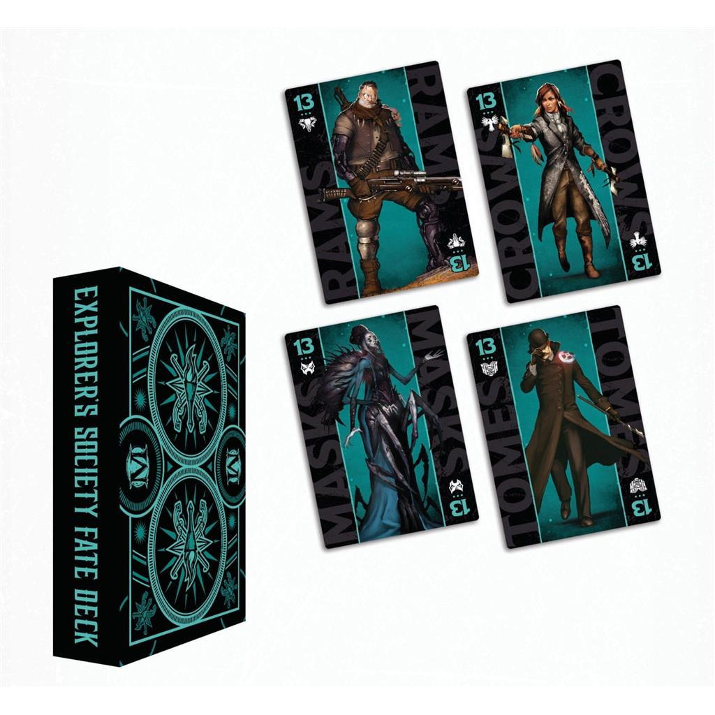 Malifaux 3E: Explorer's Society Faction Fate Deck