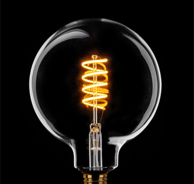ETH Globe 125mm Filament spiraal LED 4w