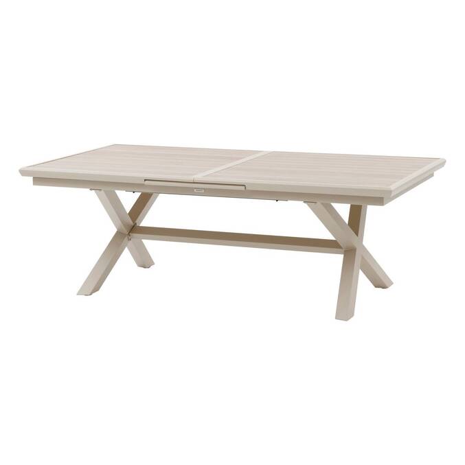 Table de jardin extensible AXIOME Lin & Argile