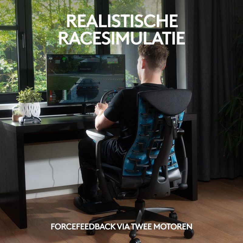 Logitech - G29 Driving Force - Stuurwiel En Pedalen - Zwart - Leer