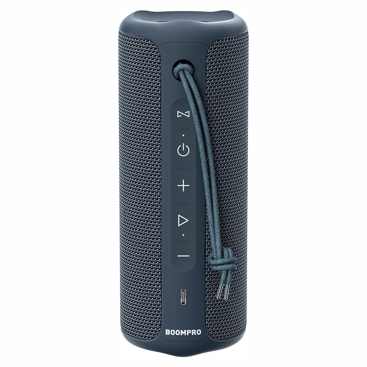 Bluetooth-høyttaler 36W bærbar høyttaler med stereolydbase, Bluetooth 5.3 trådløs IP7x vanntett høyttaler blå
