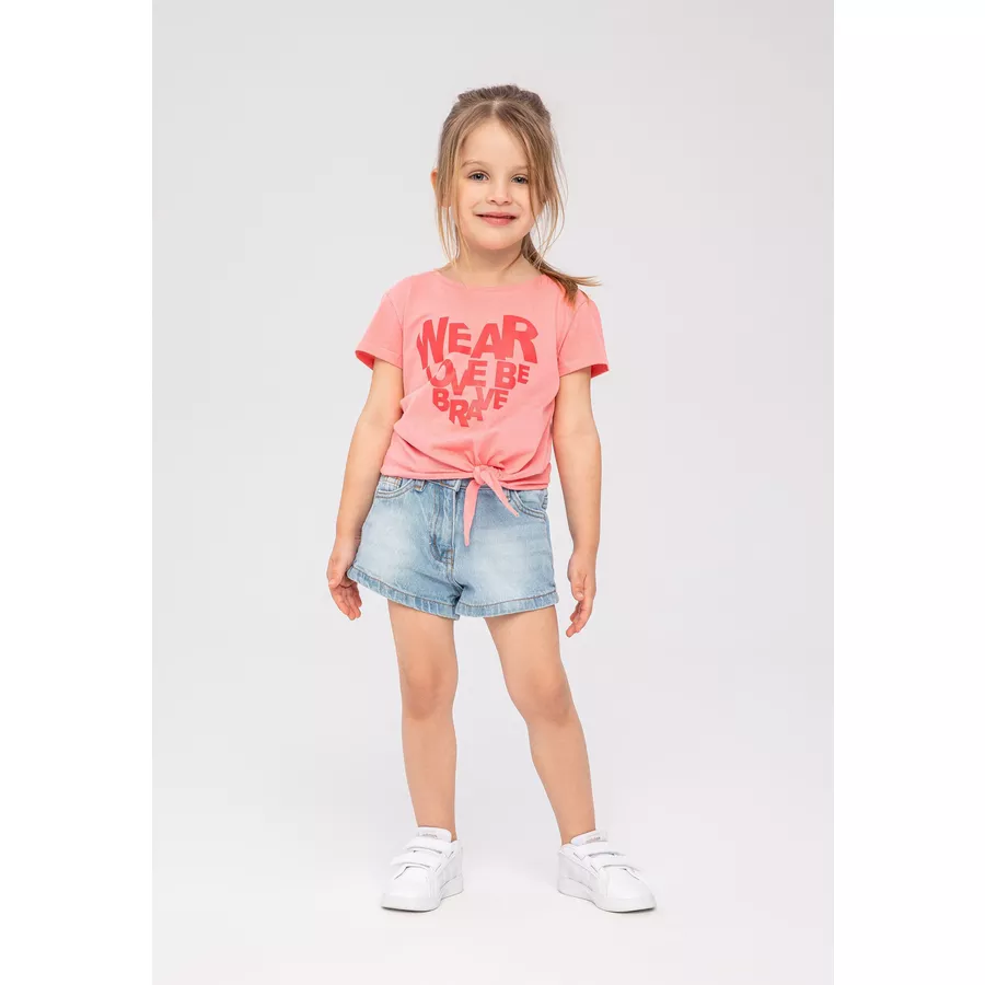 MINOTI T-Shirt Korallrot