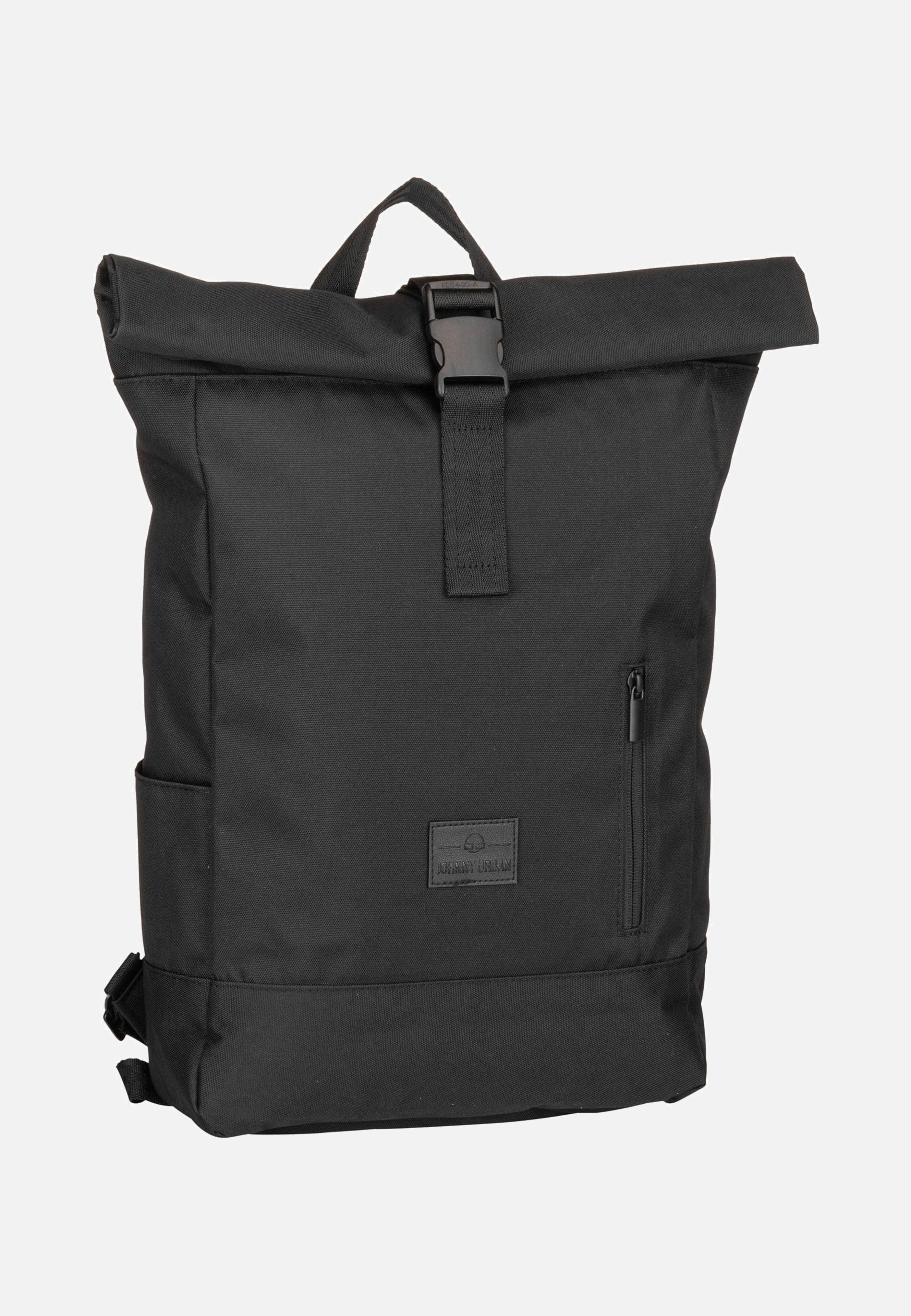 Robin Medium Schwarz - Rolltop Rucksack