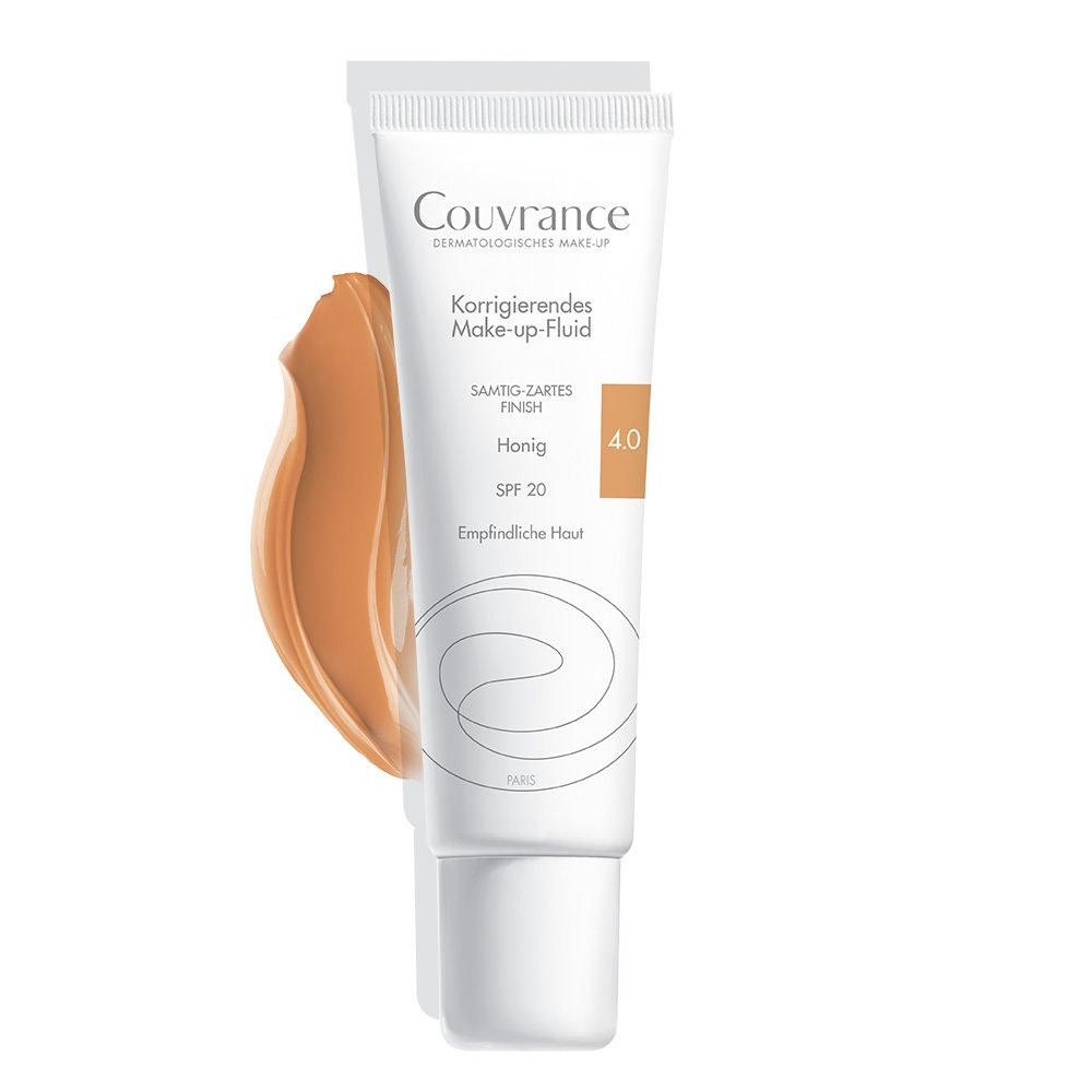 Avène Couvrance korrigierendes Make up Fluid 04 Honig mit UV-Schutz