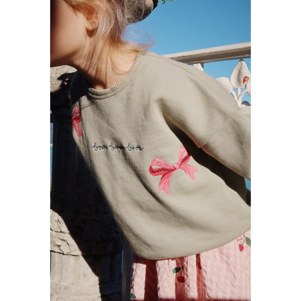 Køb Konges Sløjd Tea Lou Bow Sweatshirt Ocs | Luksusbaby