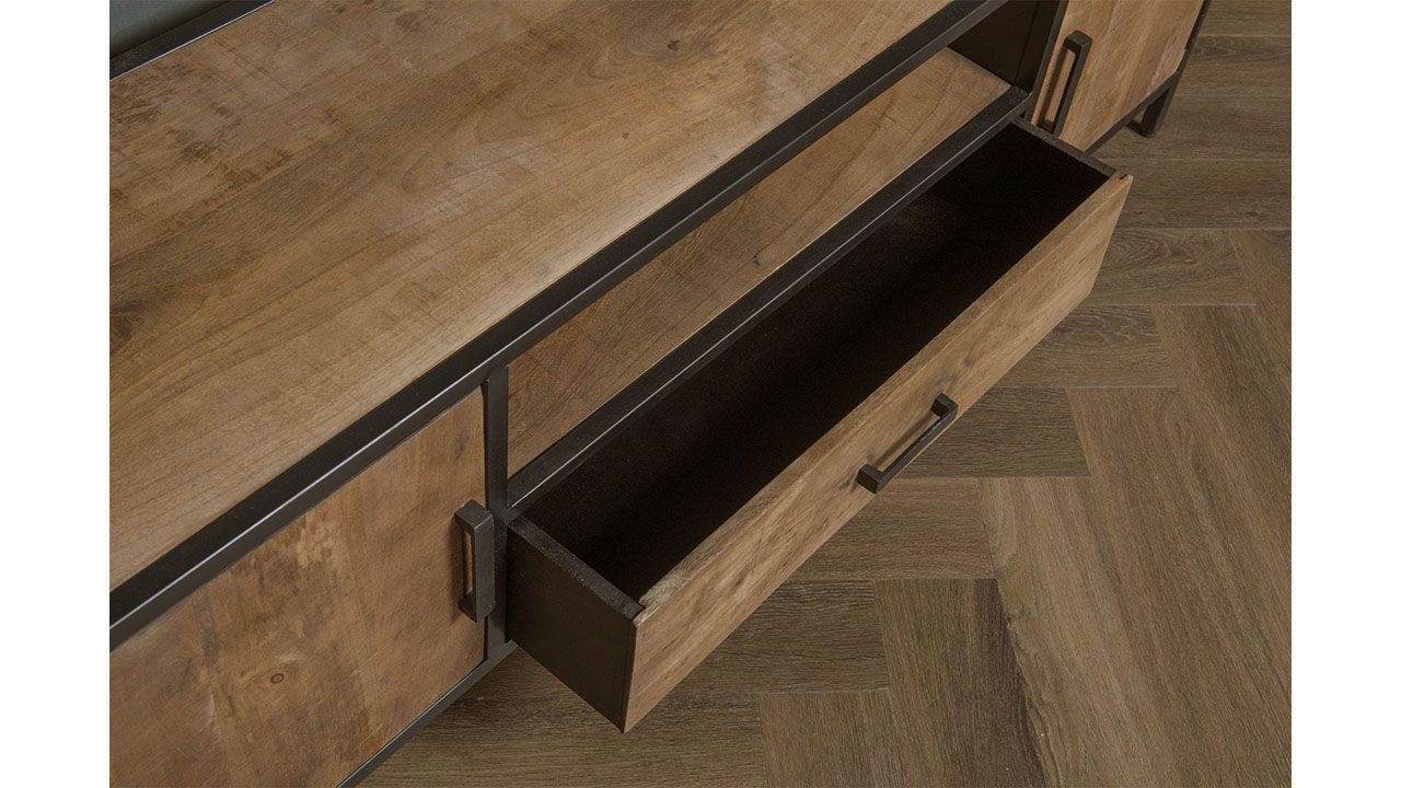 Tv-meubel Sturdy B160 x D40 x H45 cm