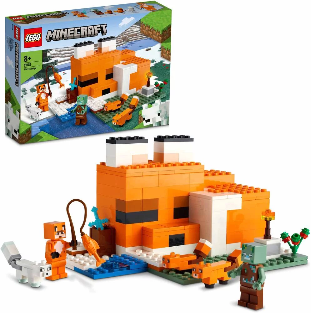 LEGO®MINECRAFT™ 21178 - LE REFUGE RENARD