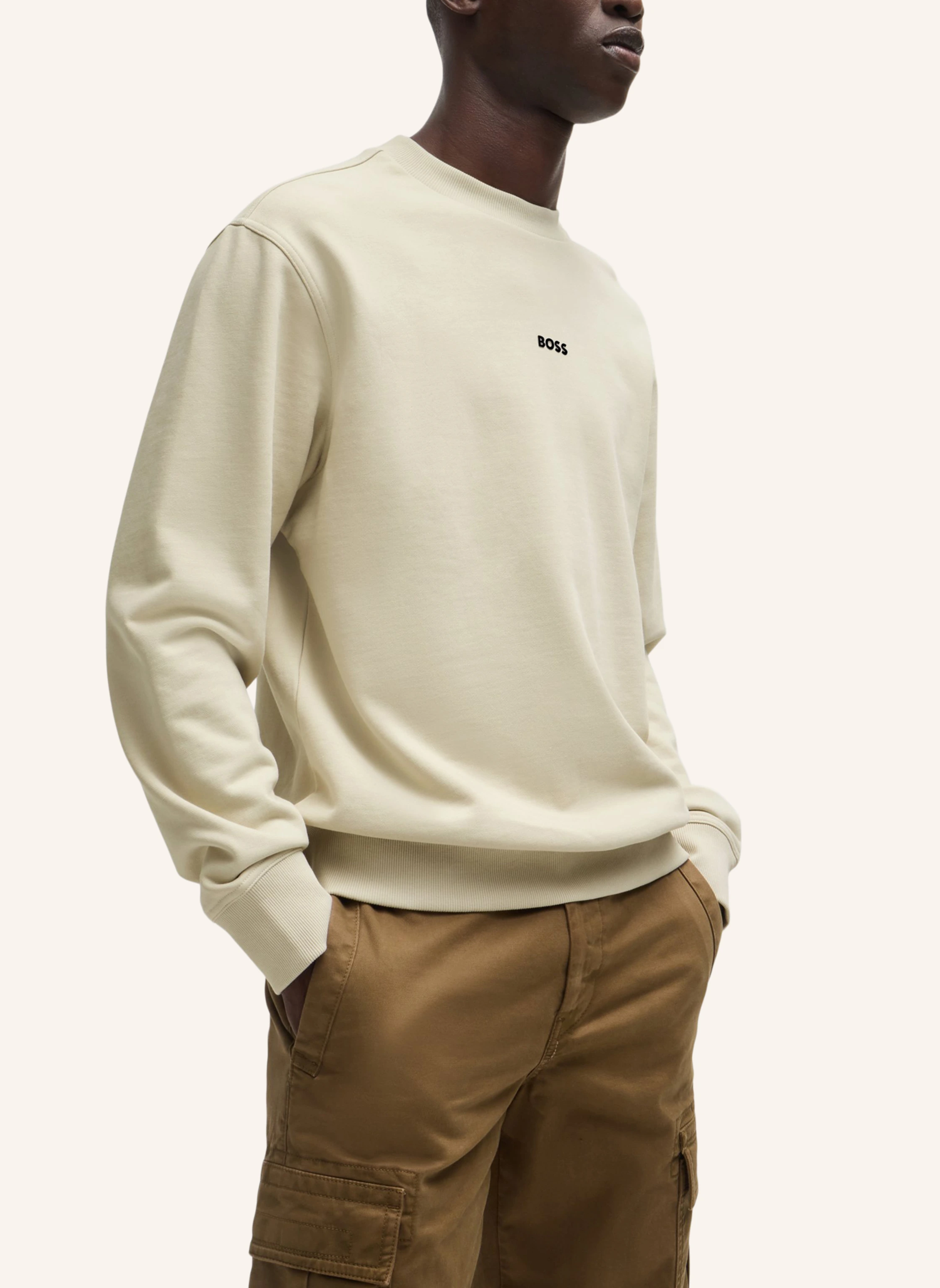 BOSS Sweatshirt WESMALLCREW Relaxed Fit