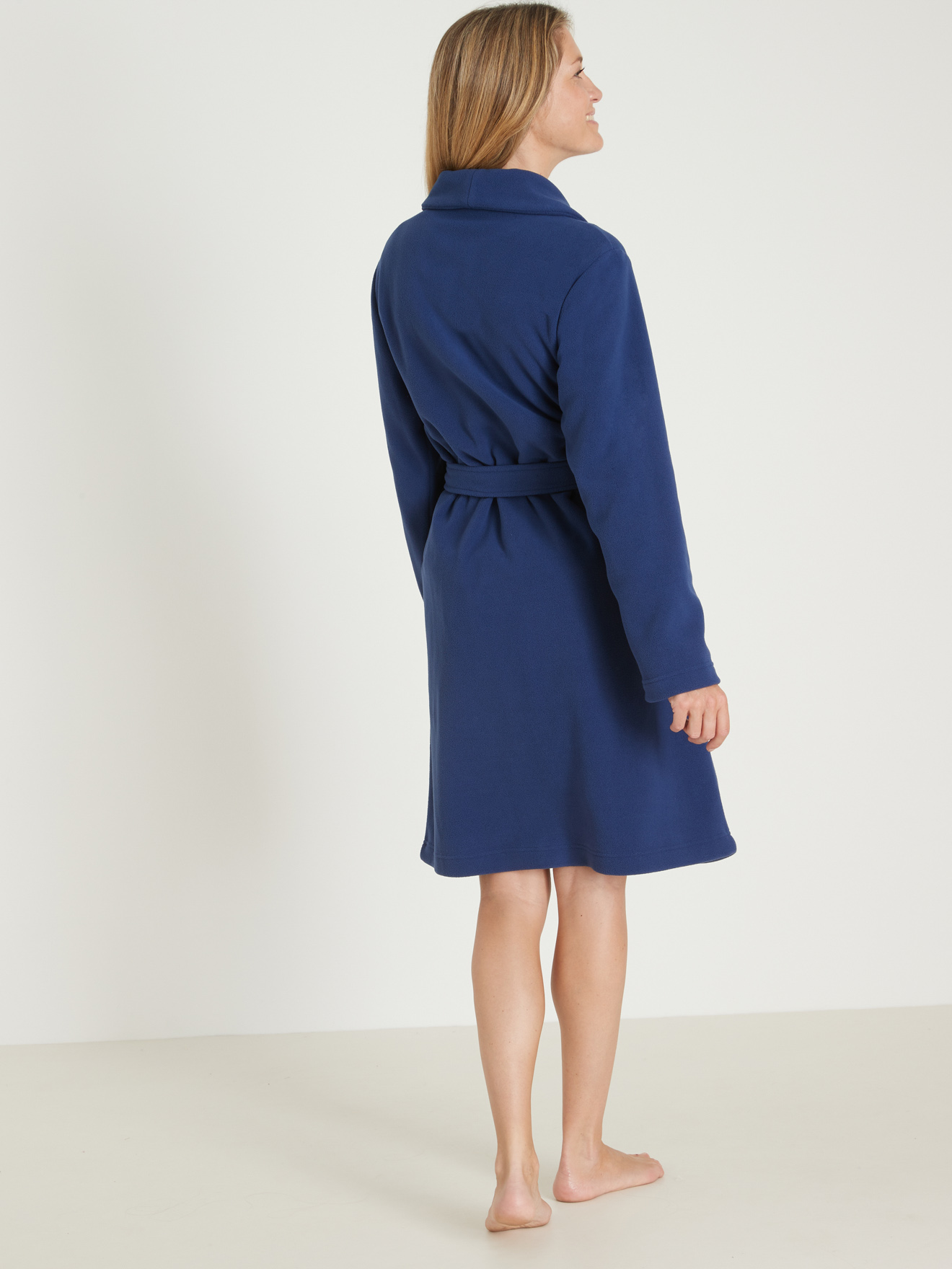 Robe de chambre en maille micropolaire