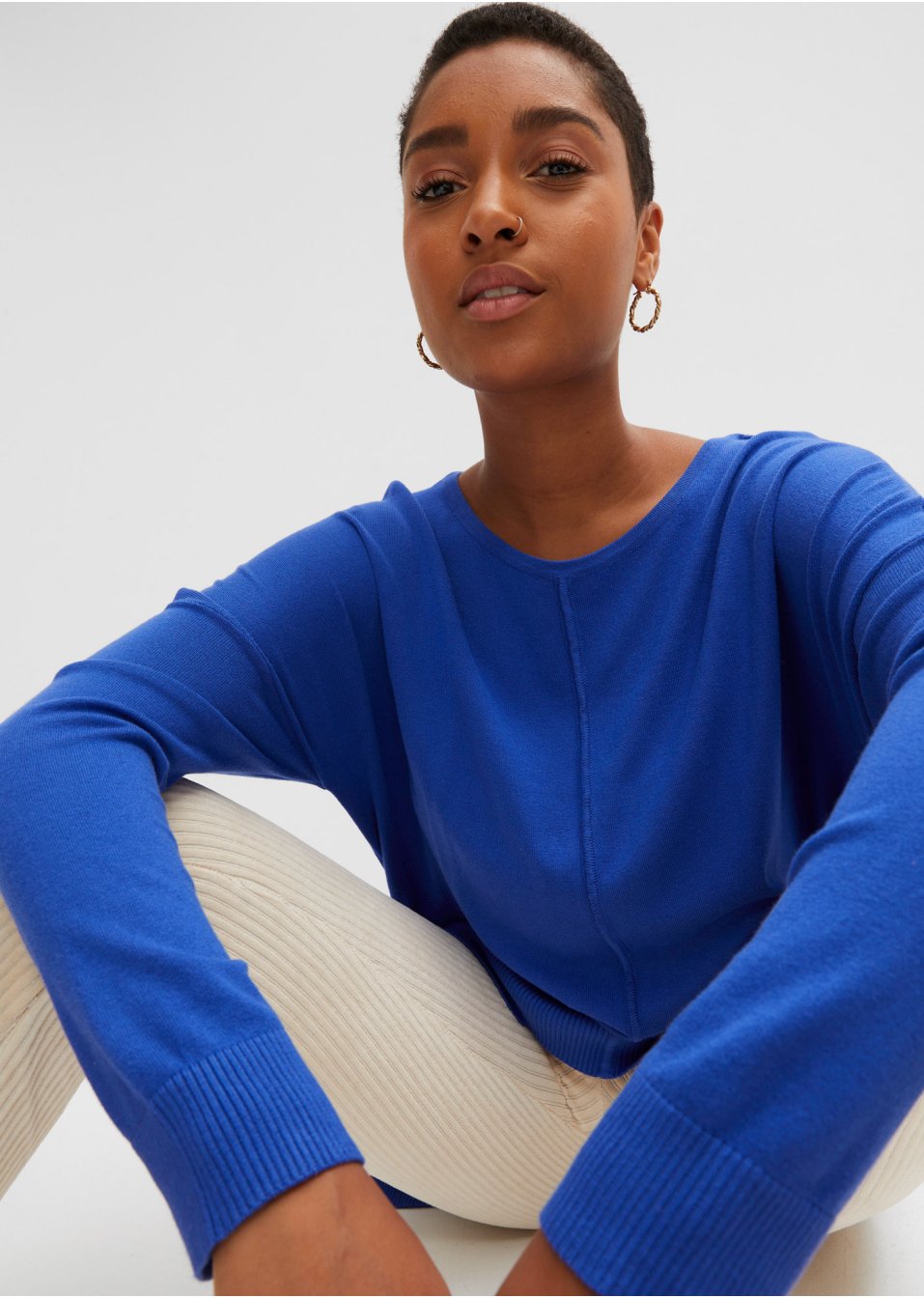 Pull en maille oversize