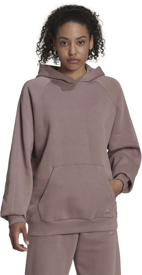 adidas ALL SZN Fleece Boyfriend hættetrøje Lilla
