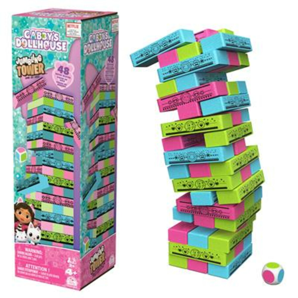 Gabby's Dollhouse Jumbling Tower