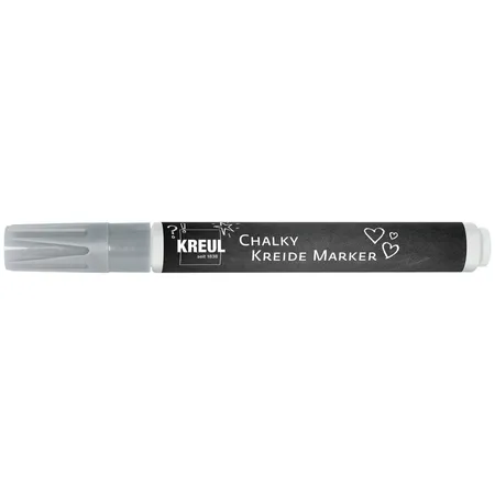 KREUL Chalky Kreidemarker medium Silver Show