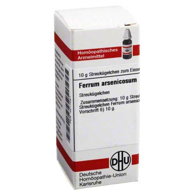 DHU Ferrum arsenicosum D 12 Globuli, 10 g