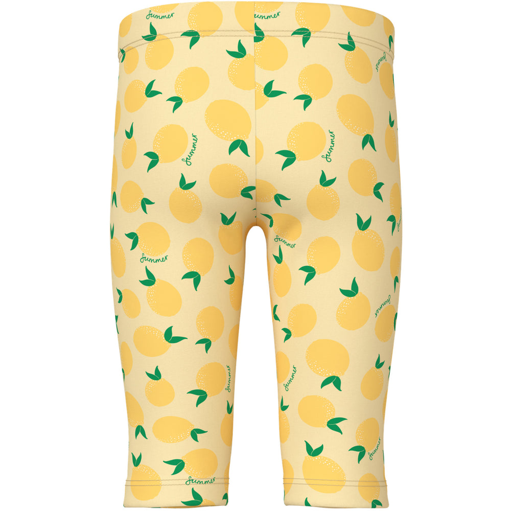 Køb Name It Double Cream Lemons Nmfvivian Aop Capri Leggings