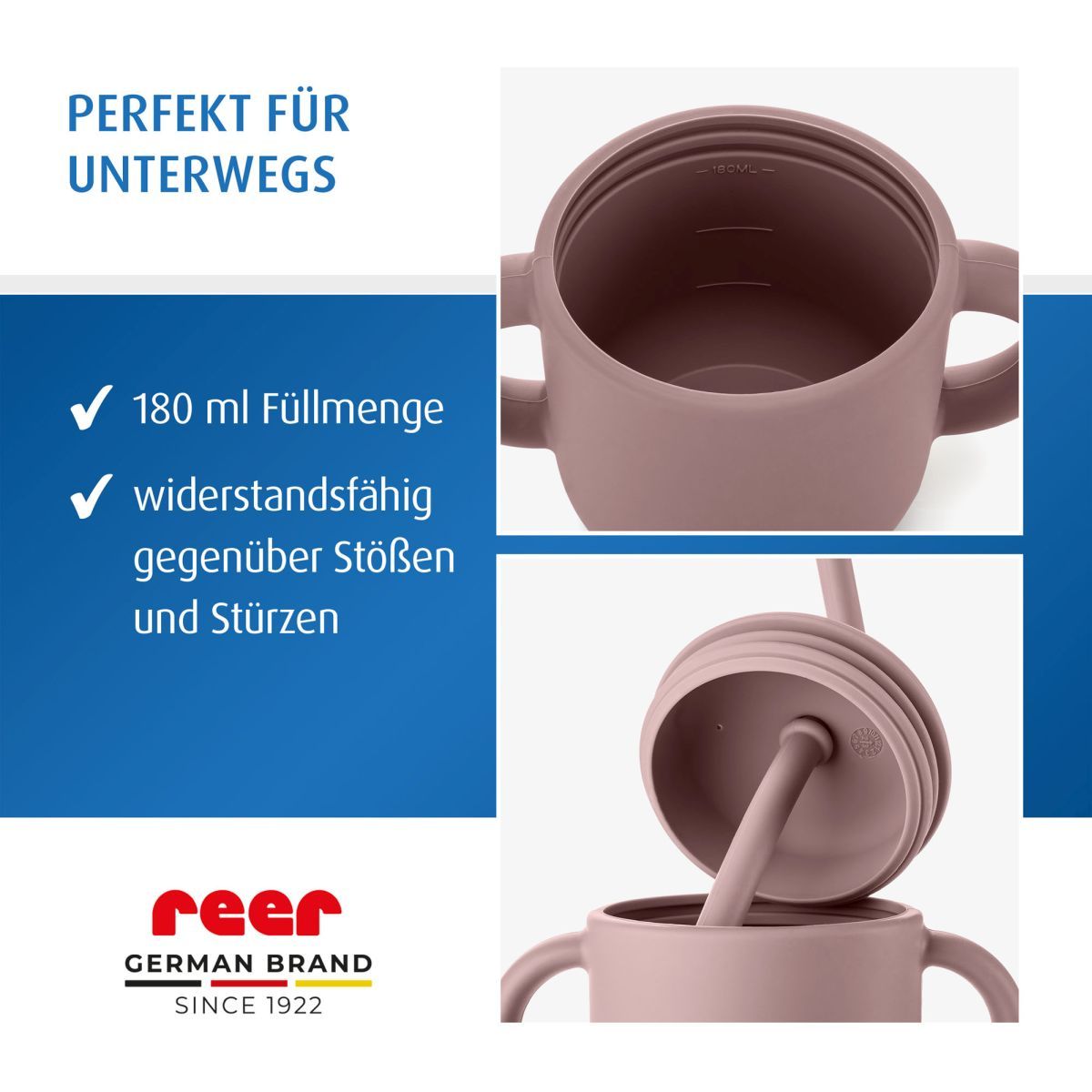reer 2in1 Trink- & Snackbecher