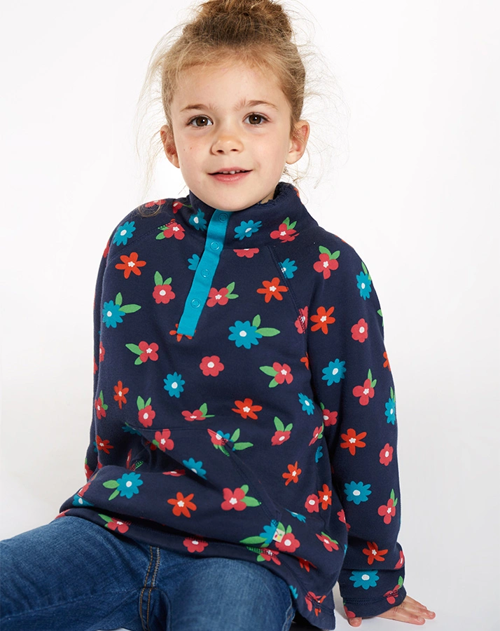 Pullover SNUGGLE - BLOOM in indigo