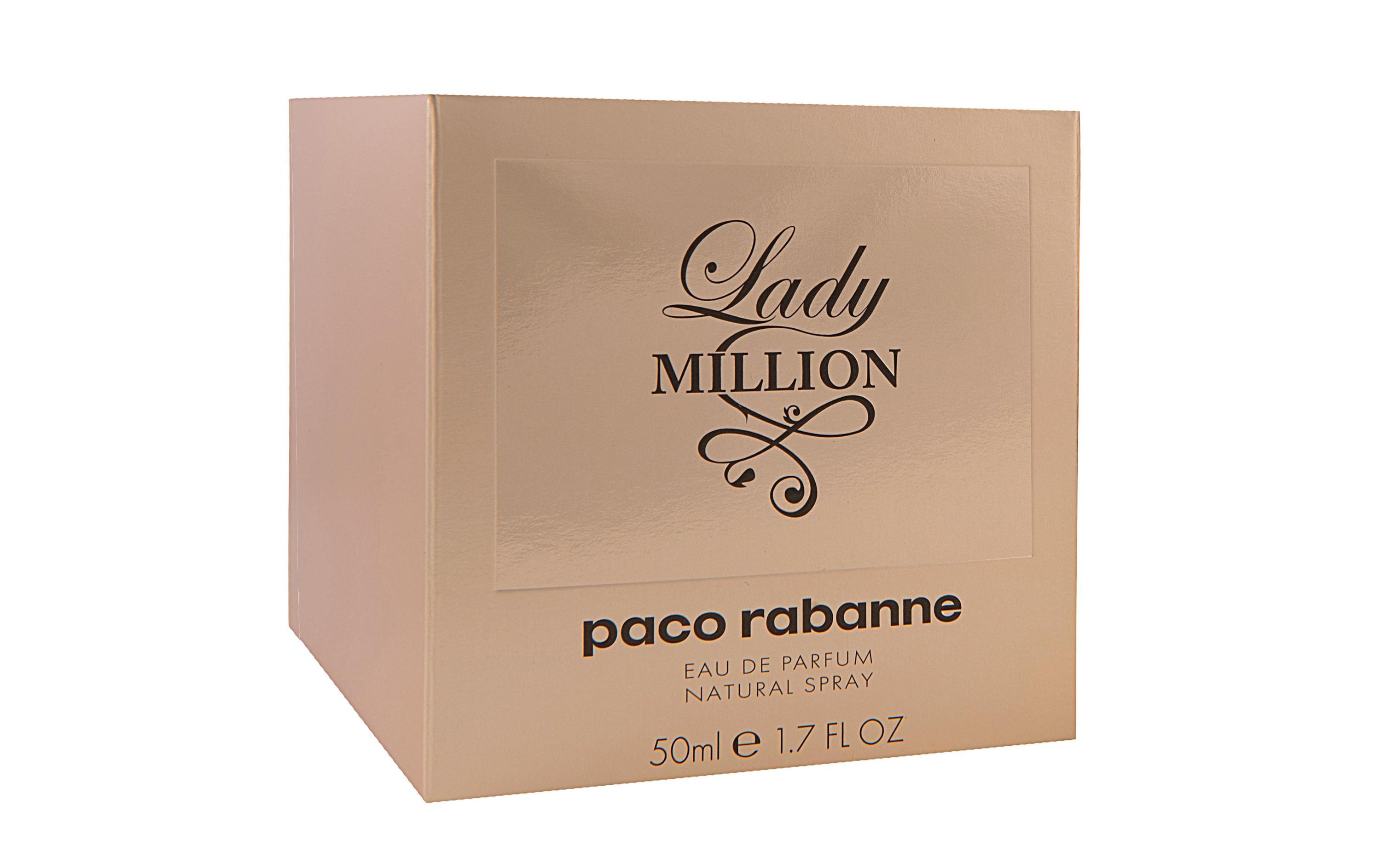 Eau de Parfum Lady Million 50 mlSüsser, sinnlicher Damenduft