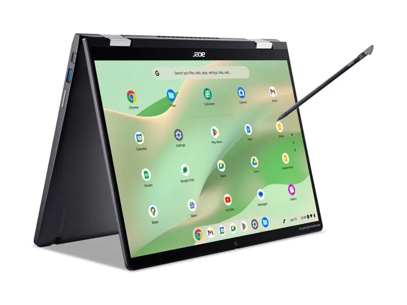 Acer Chromebook Spin 714 CP714-2WN - Flipdesign - Intel Core i3 - i3-1315U / op til 4.5 GHz - Chrome OS - UHD Graphics - 16 GB RAM - 256 GB SSD - 14