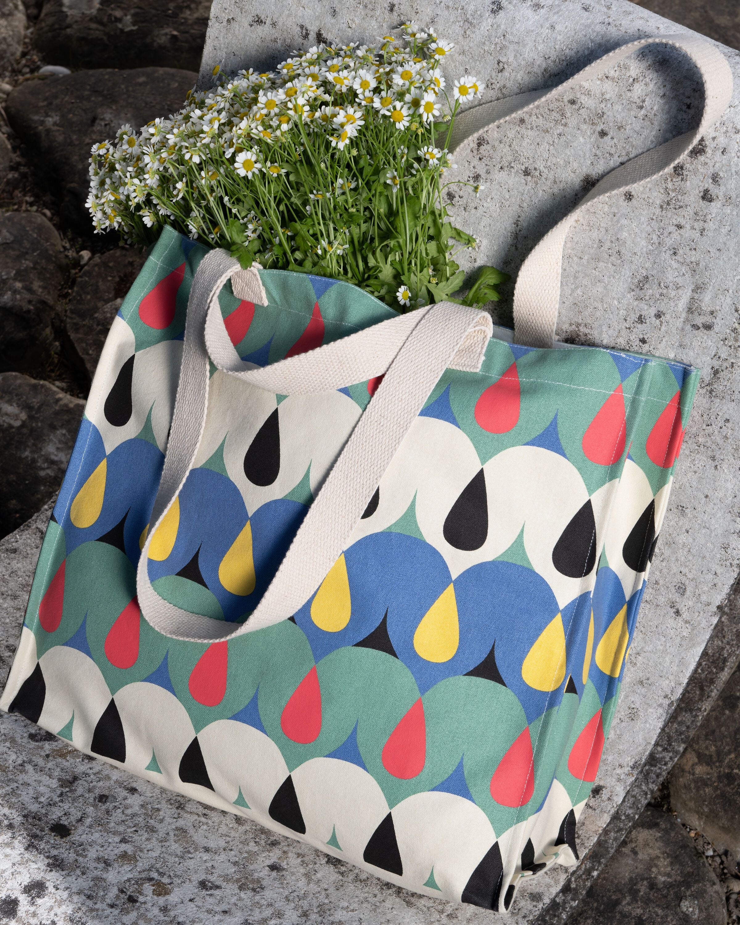 SE-CIAO Canvastasche - Multicolor / B: 42.0 cm x T: 17.0 cm x H: 38.0 cm
