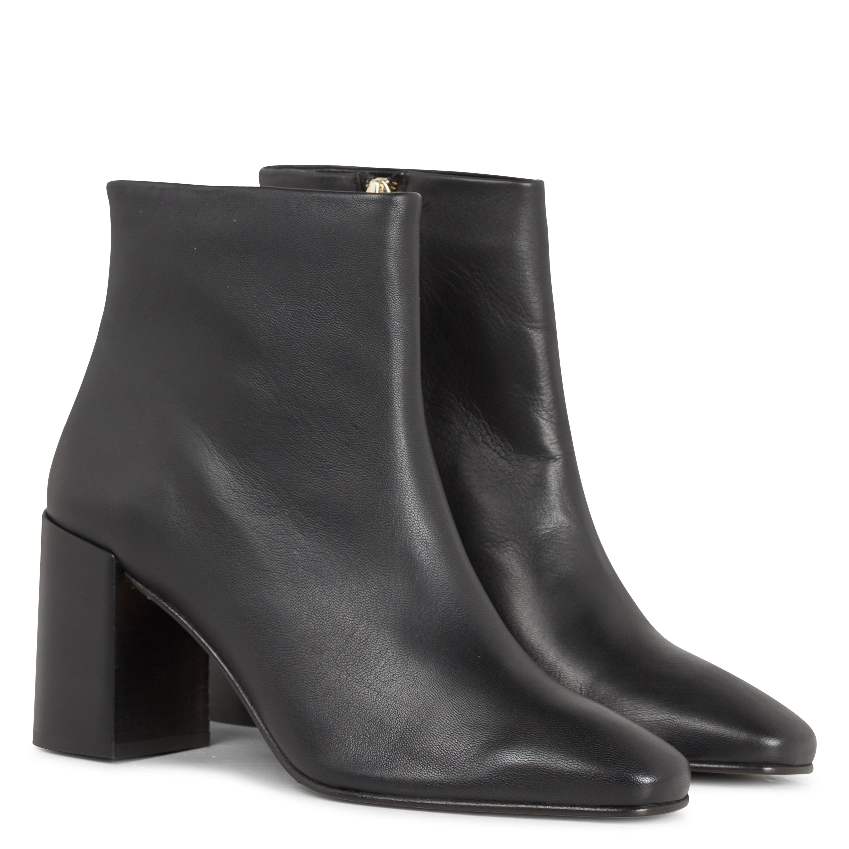 CARLA - Bottines en cuir| Noir