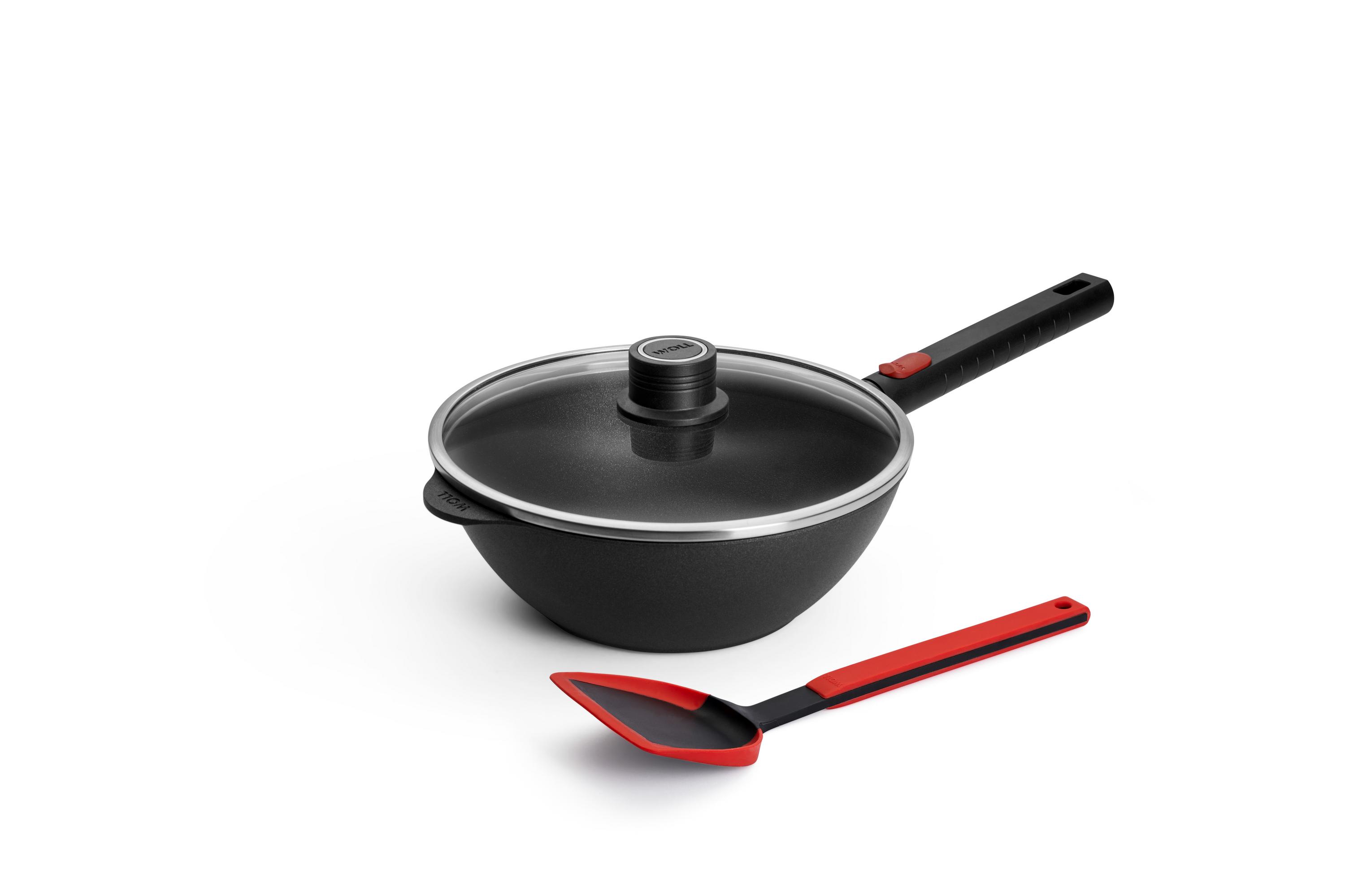 Logic XR Wok-Set, 3-tlg.,  Ø 24 cm - Herdart: Alle Herdarten inkl. Induktion
