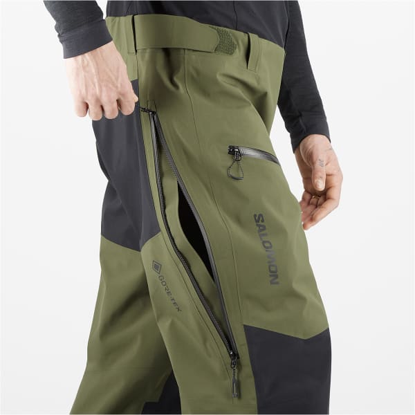 Pantalon de ski SALOMON MOON PATROL GORE-TEX BIB GRAPE LEAF/DEE