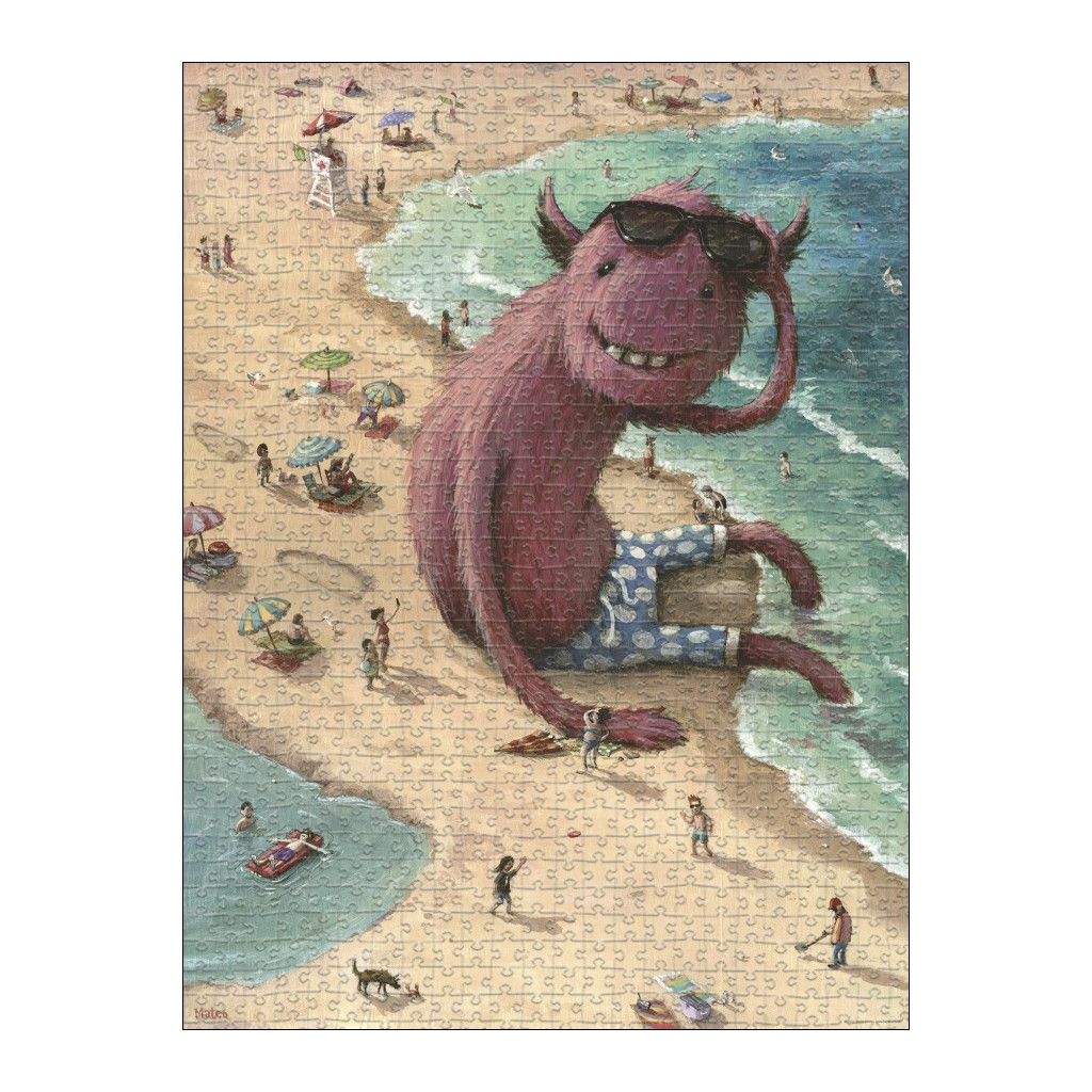 Puzzle - Zozoville -Beach Boy - 1500 Pièces