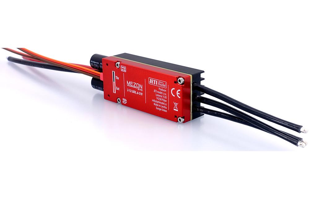 Brushless Regler MEZON EVO 85 OPTO 85A, 2-12S<br>85A Brushless ESC mit Telemetrie für Flugmodelle