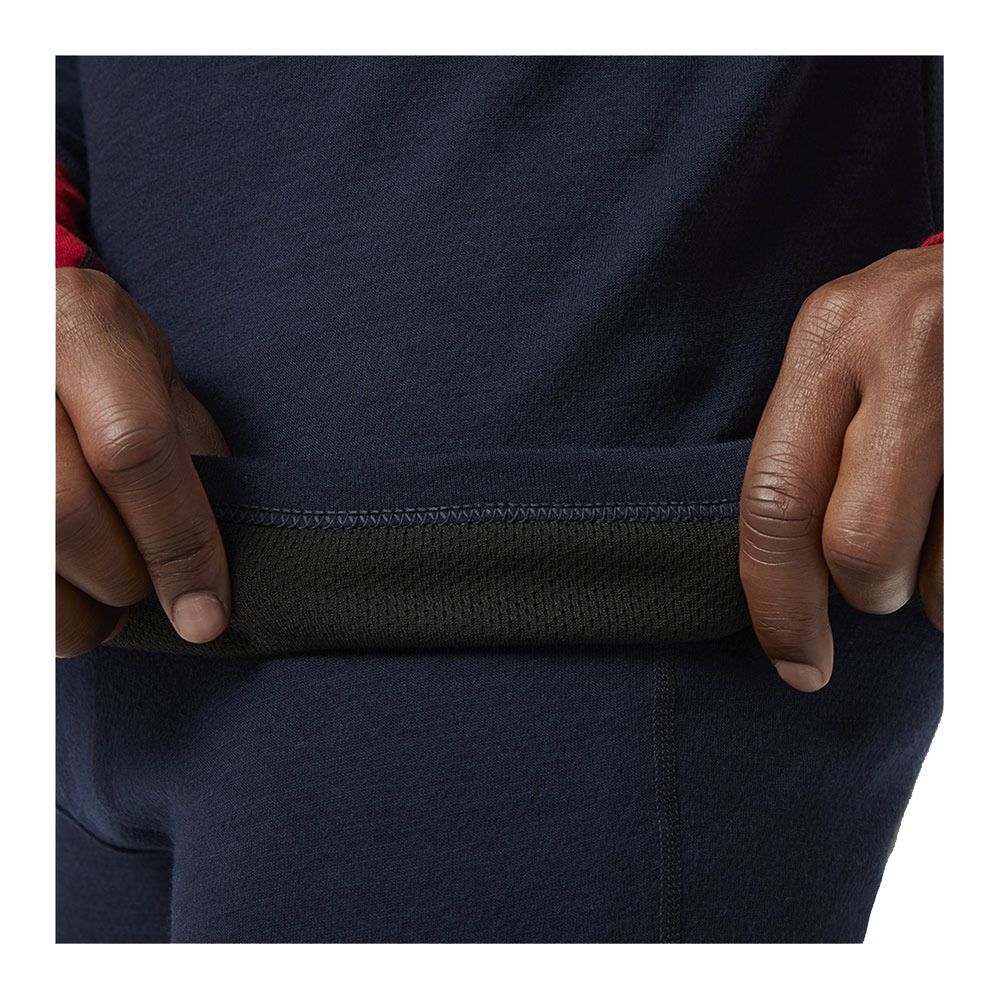 Helly Hansen LIFA MERINO MIDWEIGHT 1/2 ZIP - Sous-couche Homme navy