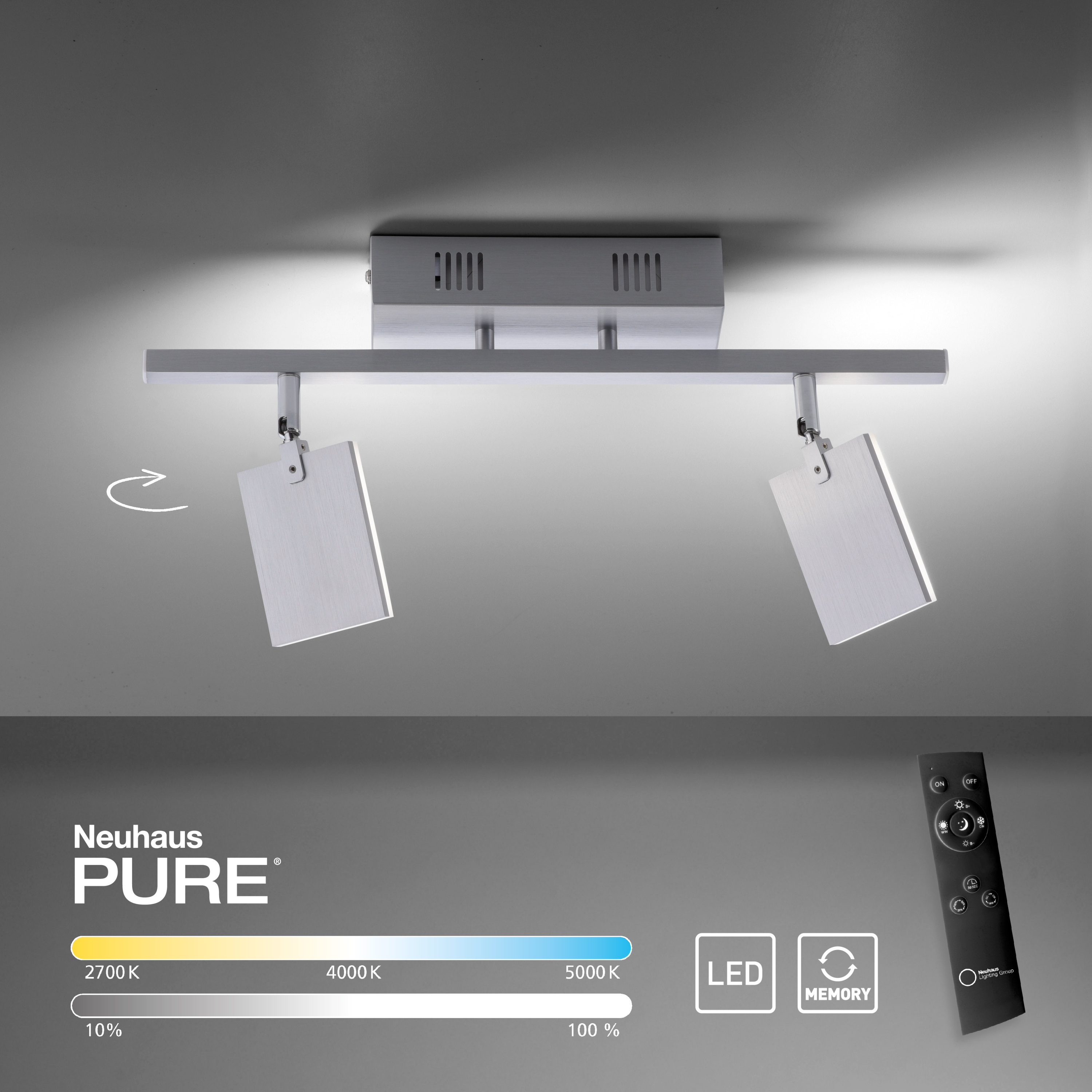 Deckenleuchte PURE MIRA