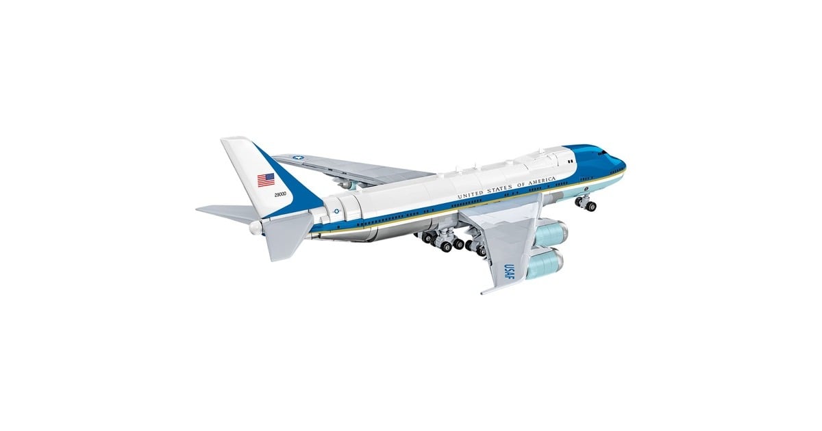 COBIBoeing 747 Air Force One Constructiespeelgoed  (Schaal 1:144)