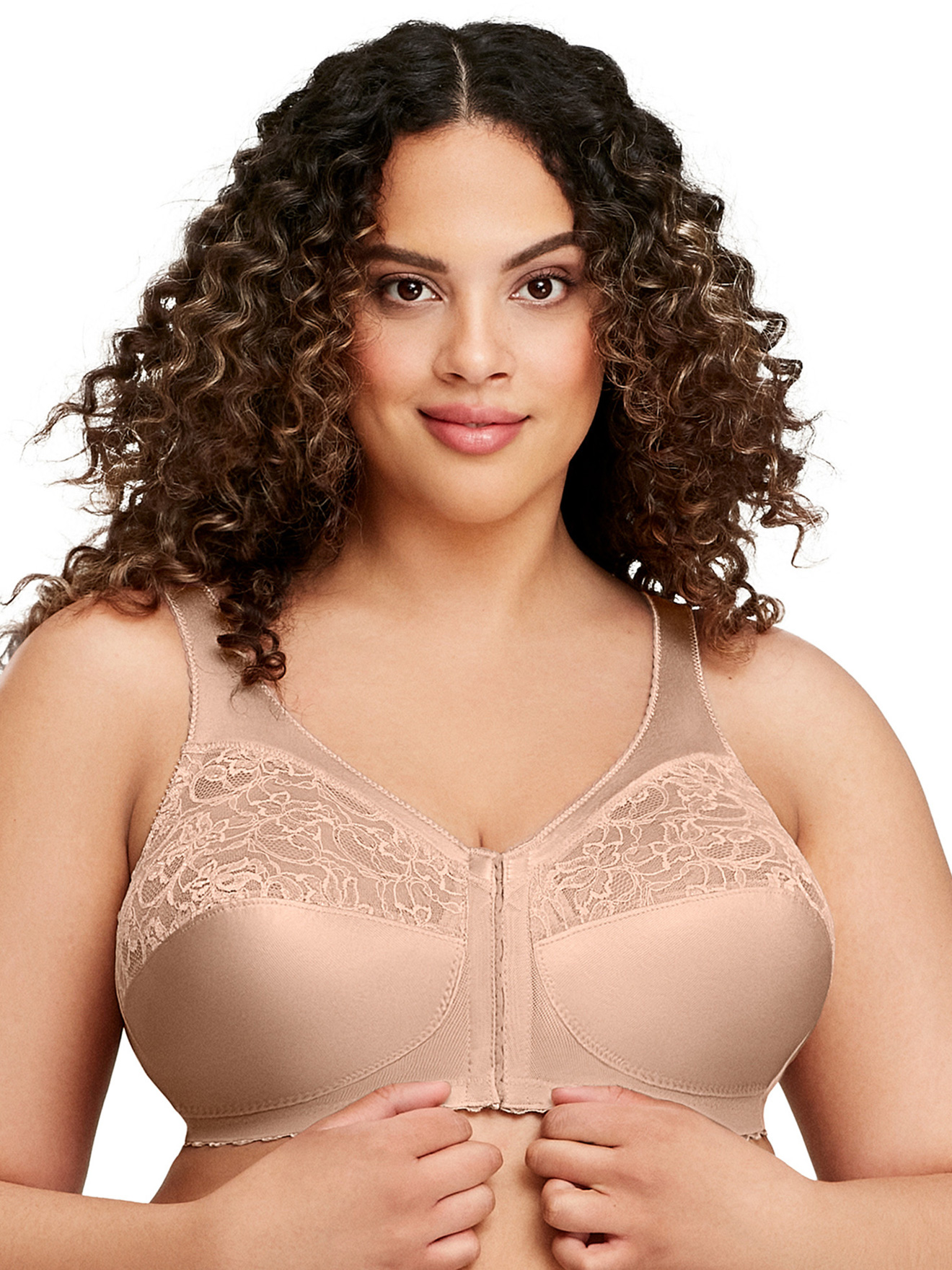 Soutien-gorge agrafé devant